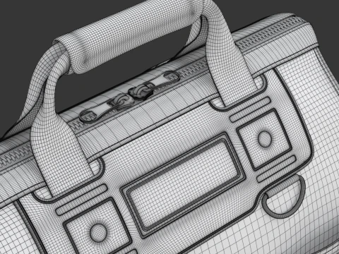Mouth Tool Bag 3D Model