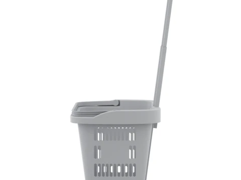 Cestino della spesa con ruote Modello 3D