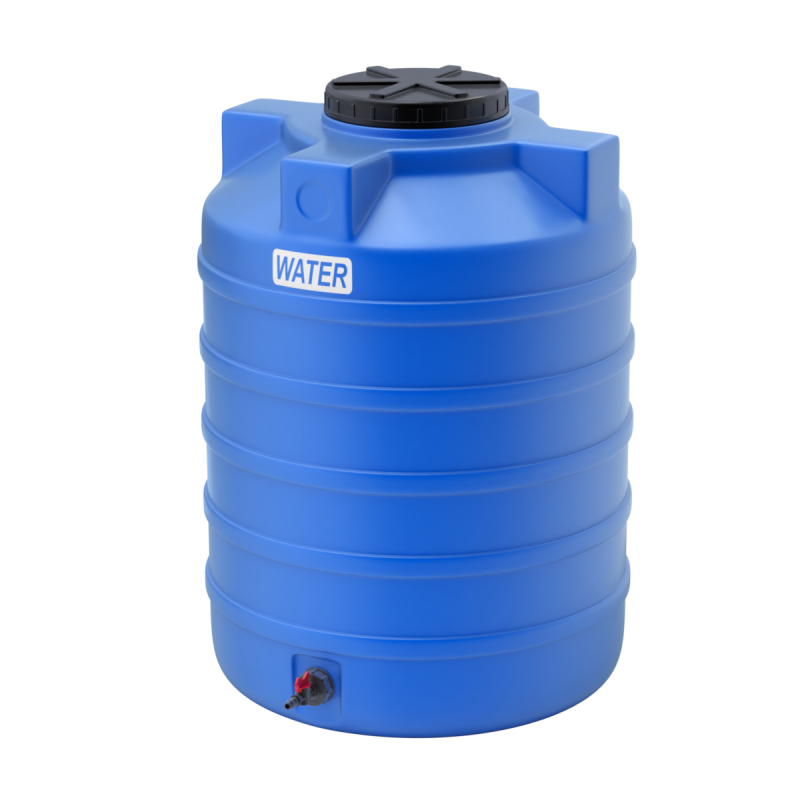 Plastic Water Storage Tank Modelo 3D .c4d .max .obj .3ds .fbx .stl .blend 