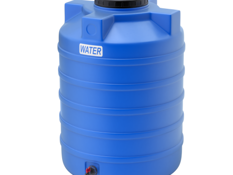 Plastic Water Storage Tank 3D Model