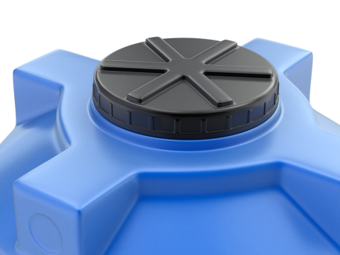 Plastic Water Storage Tank Modelo 3D