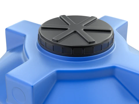 Serbatoio di stoccaggio dell'acqua in plastica Modello 3D