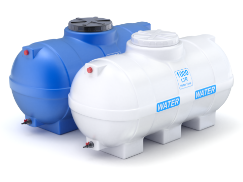 Pill Form Plastic Water Storage Tank Modelo 3D