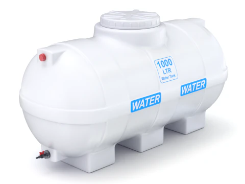 Pill Form Plastic Water Storage Tank 3D Model