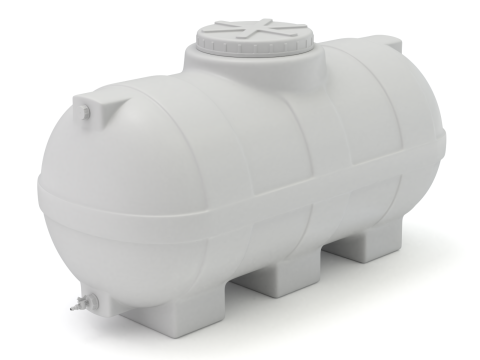 Pill Form Plastic Water Storage Tank Modelo 3D
