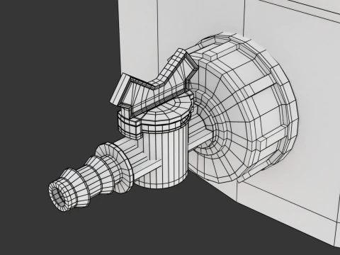 Pill Form Plastic Water Storage Tank 3D Model