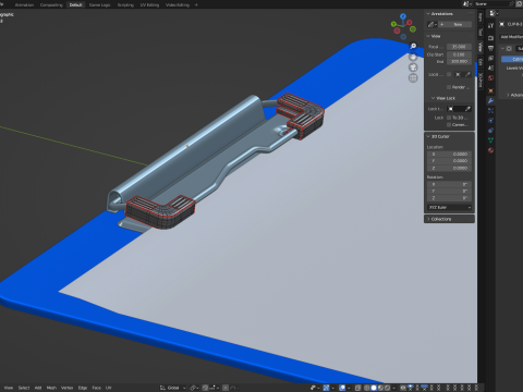 Clipboard V1 Modello 3D