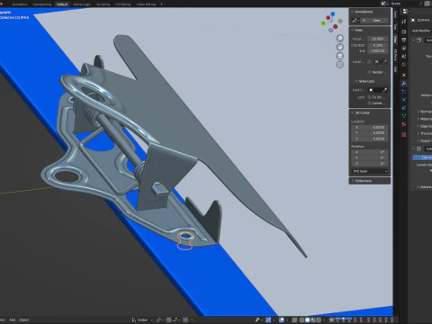 Prancheta V2 Modelo 3D