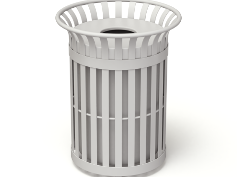Park Trash Can 3D-Modell