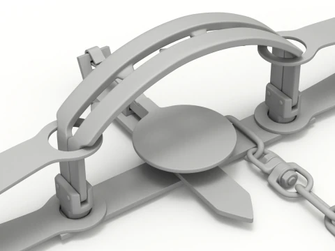 Trappola per orsi Modello 3D