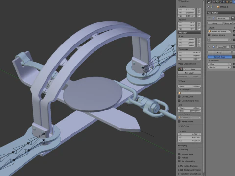 Trappola per orsi Modello 3D