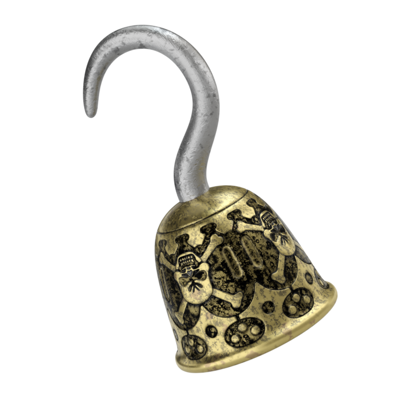 Pirate Hook Modelo 3D .c4d .max .obj .3ds .fbx .stl .blend 