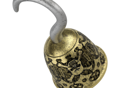 Pirate Hook Modelo 3D