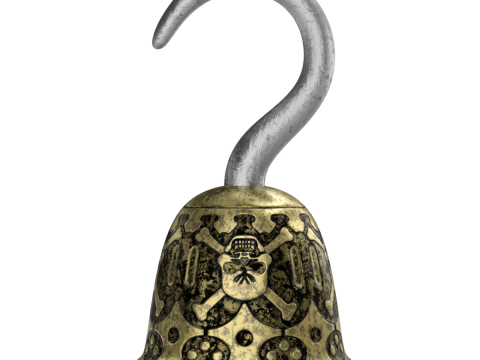 Pirate Hook Modelo 3D