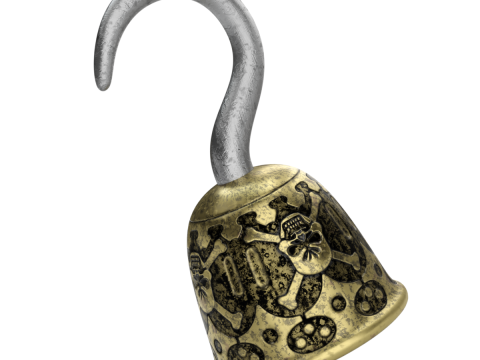 Pirate Hook Modelo 3D