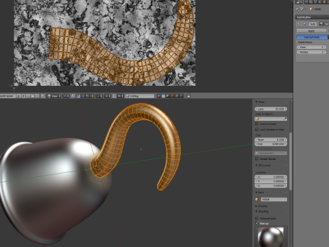 Pirate Hook Modelo 3D