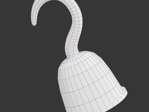 Pirate Hook Modelo 3D