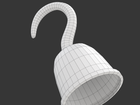 Pirate Hook Modelo 3D