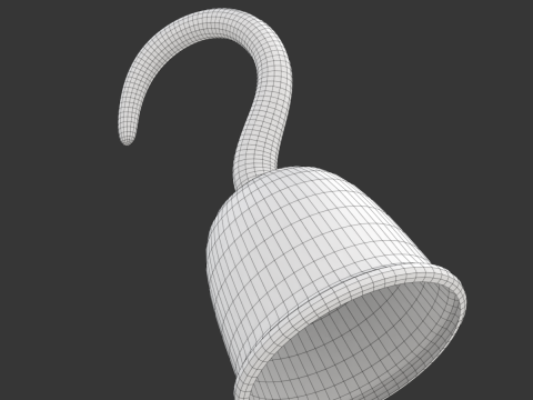 Pirate Hook Modelo 3D