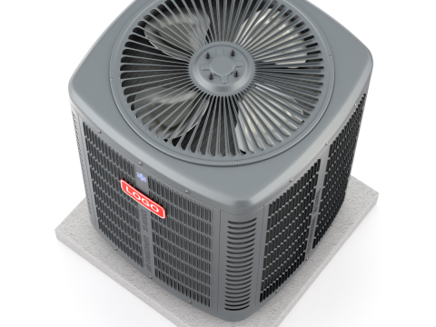 Heating and AC unit 3Dモデル