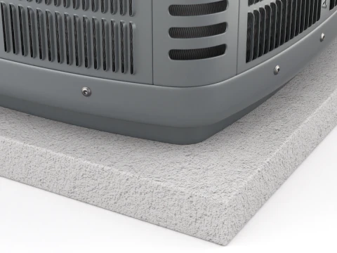 Unidade de aquecimento e AC Modelo 3D