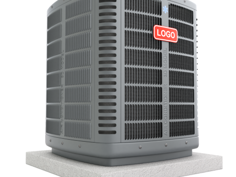 Heating and AC unit 3Dモデル