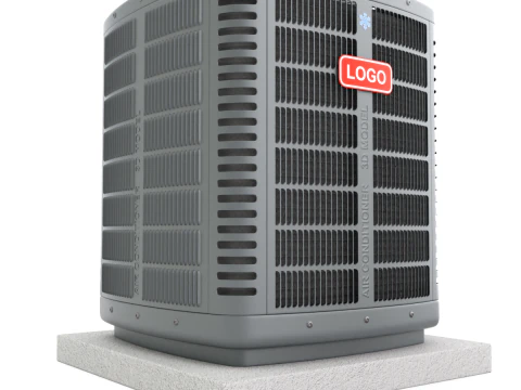 Unidade de aquecimento e AC Modelo 3D