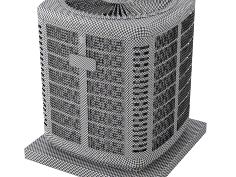 Heating and AC unit 3Dモデル