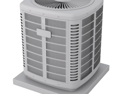 Heating and AC unit 3Dモデル