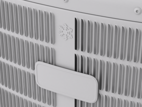 Heating and AC unit 3Dモデル