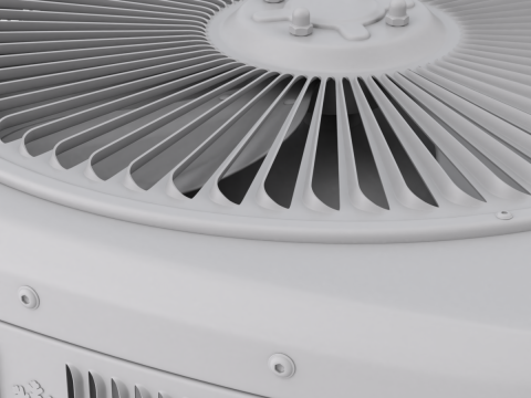 Heating and AC unit 3Dモデル