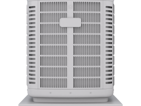 Heating and AC unit 3Dモデル