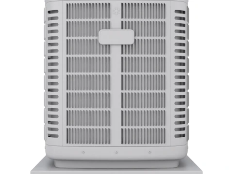 Unidade de aquecimento e AC Modelo 3D