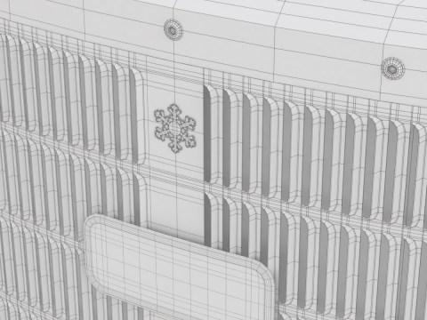 Heating and AC unit 3Dモデル