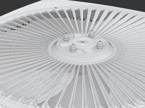 Heating and AC unit 3Dモデル