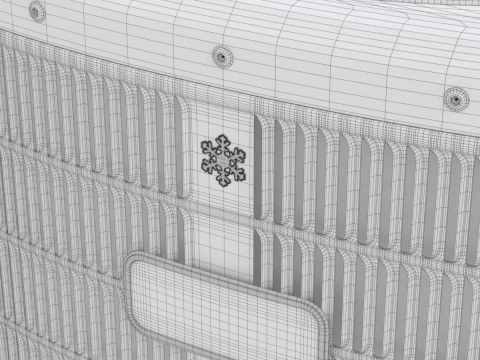 Heating and AC unit 3Dモデル