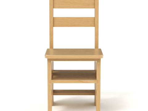 Step Stool Chair 3Dモデル