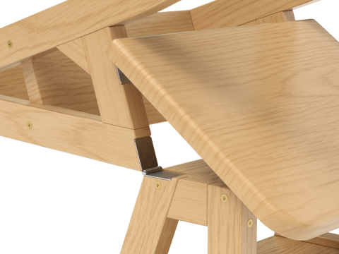 Step Stool Chair 3Dモデル