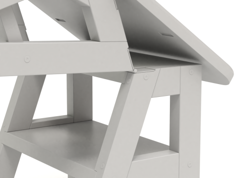 Step Stool Chair 3Dモデル