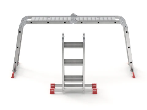 Multifunction Aluminium Ladder 3D Model