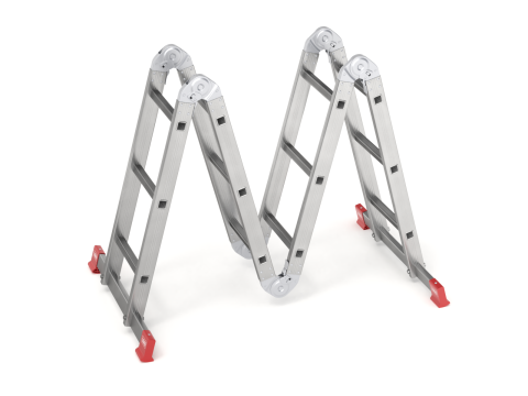 Multifunction Aluminium Ladder 3D-Modell