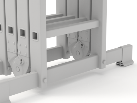 Multifunction Aluminium Ladder 3D-Modell