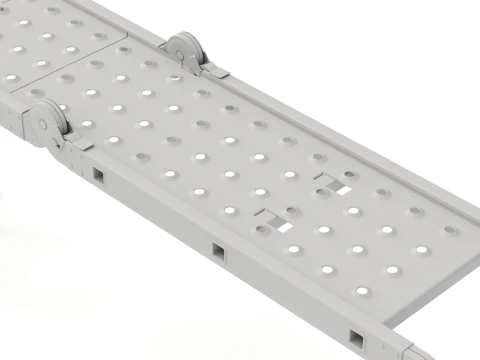 Multifunction Aluminium Ladder 3D Model