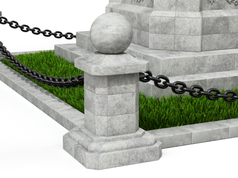 Monument Stand 3D Model