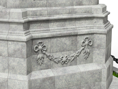 Monument Stand 3D Model