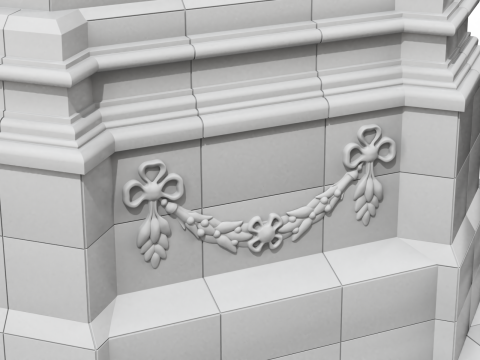 Monument Stand 3D Model