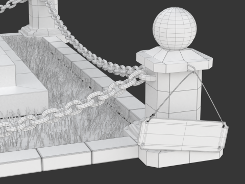 Monument Stand 3D Model