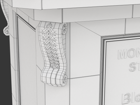 Monument Stand 3D Model