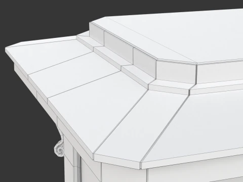 記念碑スタンド 3Dモデル