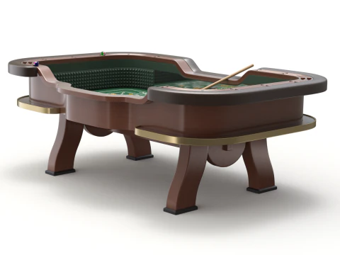 Tableau de craps Modèle 3D